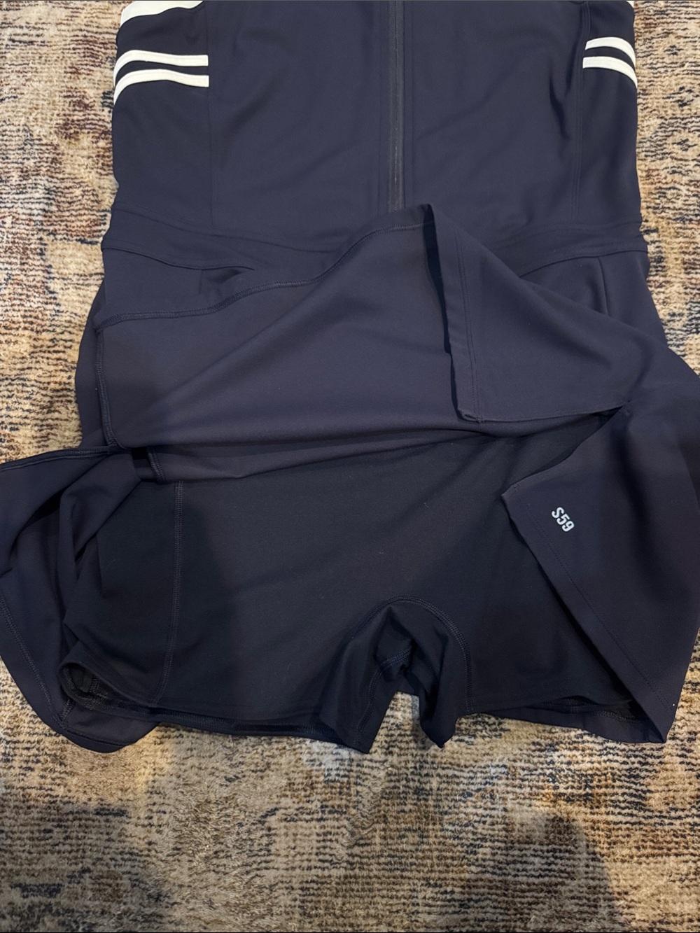 NWT!!! Splits 59 Austin rigor dress. Large. Navy and white - Picture 2 of 4